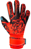Reusch Attrakt Freegel Gold Junior 5372135 3333 black red front